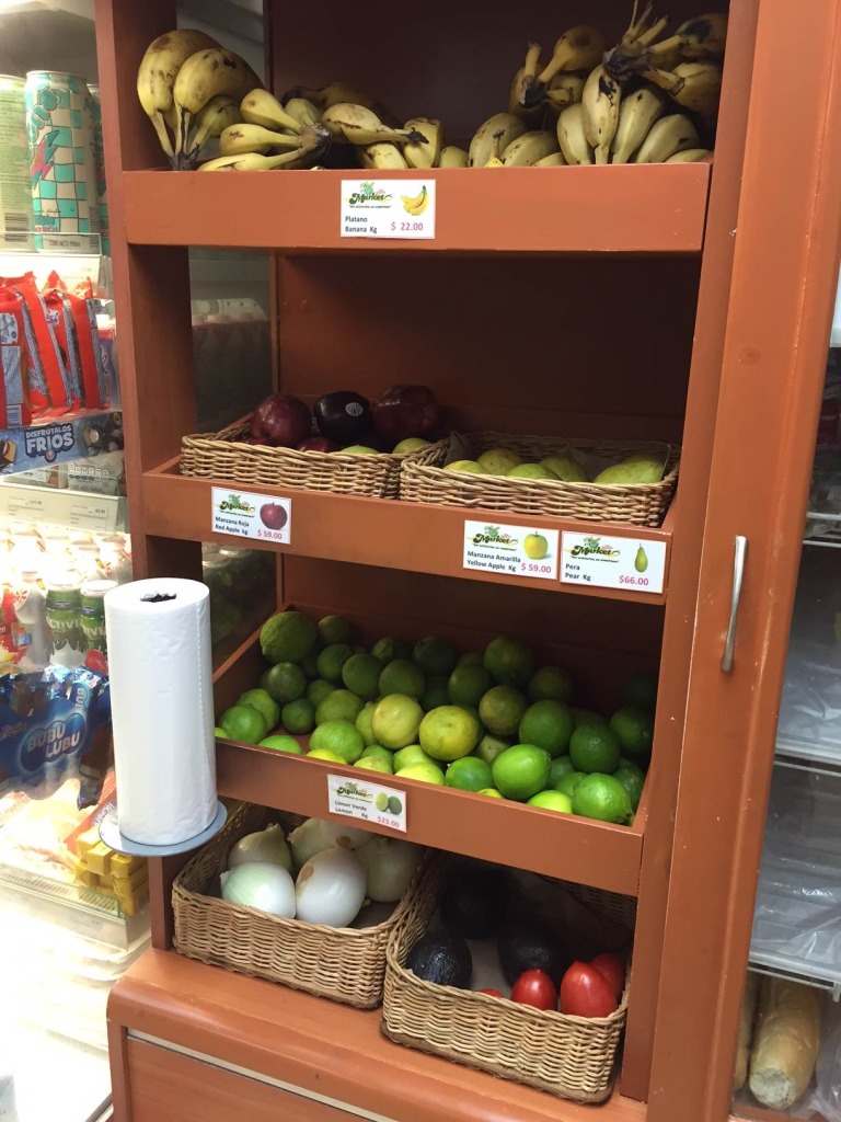 mexico - convenience store fruits