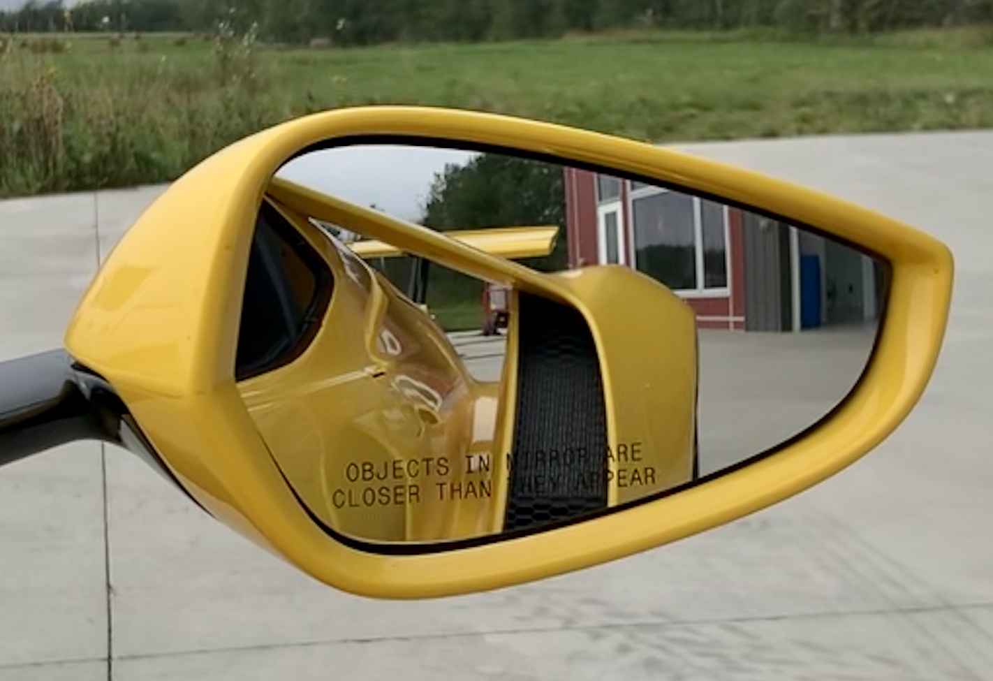 Ford GT sideview mirror - August 2019