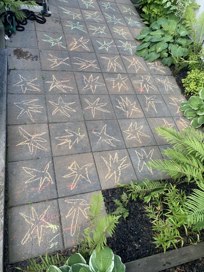 Matisse Stars - Sidewalk Chalk - August 2019