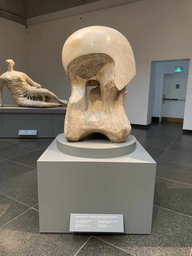 Atom Piece : Nuclear Energy by Henry Moore at AGO - October 2019 - 1